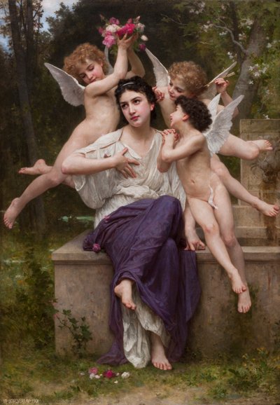 Spring Dream by William Adolphe Bouguereau